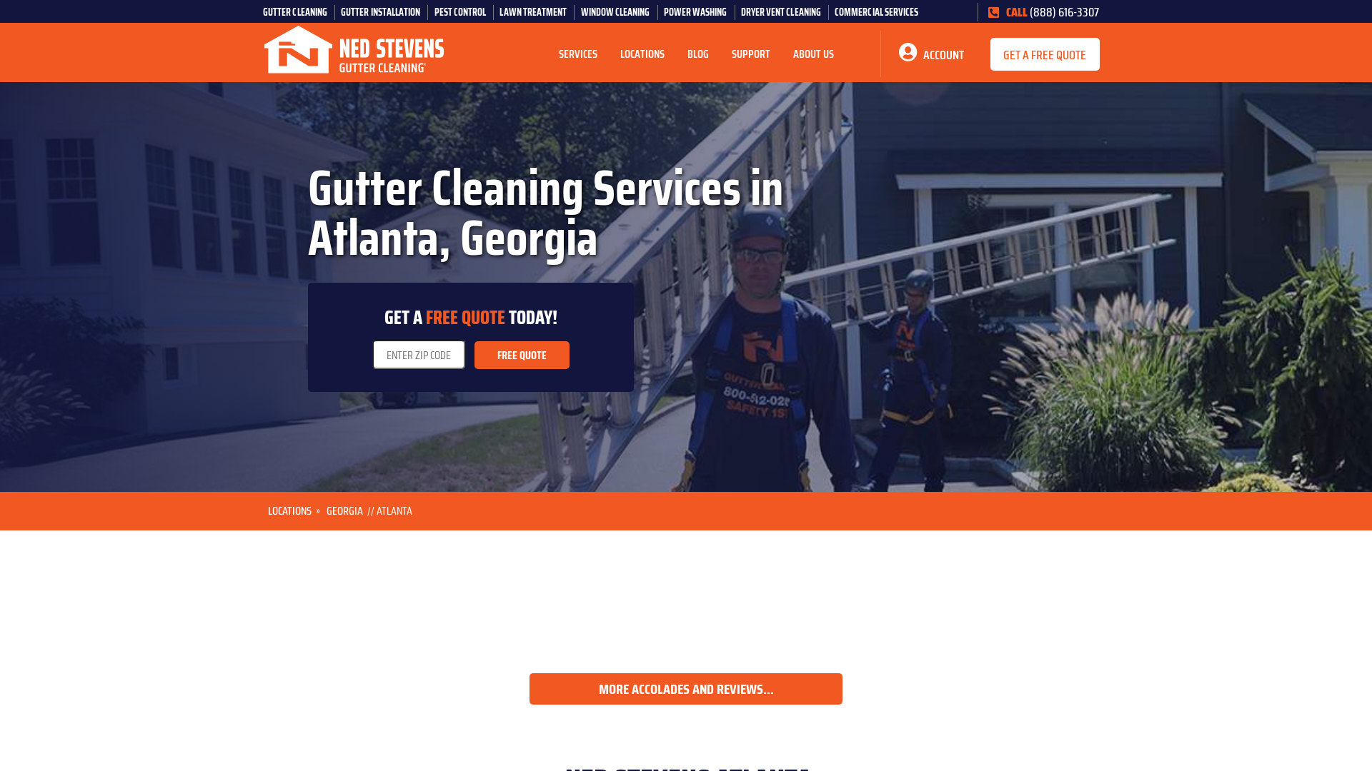 Ned Stevens Gutter Cleaning